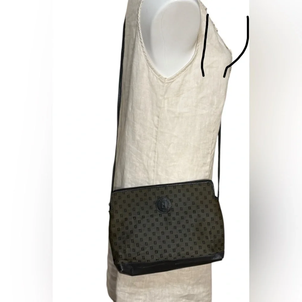 Fendi vintage 80s Zucca Crossbody Bag mini logo